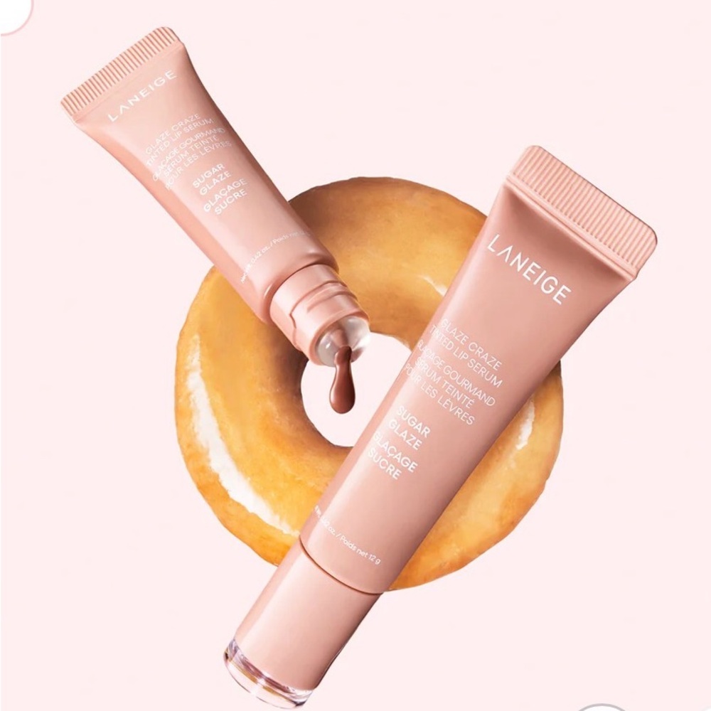 LANEIGE Glaze Craze Tinted Lip Serum• Sugar Glaze (Nude Beige) NEW⭐️ Firm Price